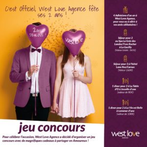 JEU CONCOURS - 2 ANS DE LOVE